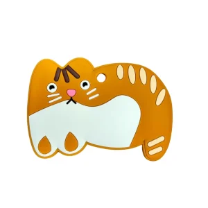 0B147CCA-EFB5-4FCF-8E46-72463568B8DC.jpgv1739459557 Jouet de dentition - Chat caramel