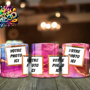 Mug Personnalisé Avec 4 Photos