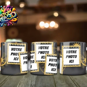 Mug Personnalisé Avec 5 Photos