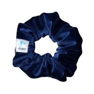 2F264764-A8DF-4048-8228-1F416AF50ED4.jpgv1701375333 Chouchou élastique pour cheveux - Velours bleu marin