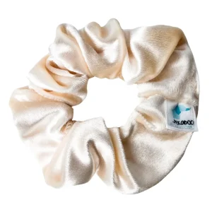 356C7243-BAA6-4E10-B37E-77444F0B85FA.jpgv1701375353 Chouchou élastique pour cheveux - Velours moirée beige