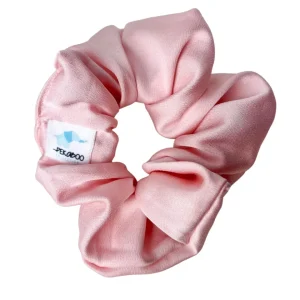 4CD65A4D-478D-4B7E-8307-73578D623C75.jpgv1701303589 Chouchou élastique pour cheveux - Satin rose mat