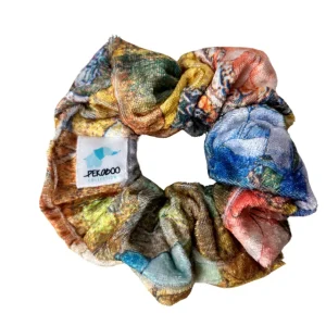 5E597CFD-F6DA-42AF-AA20-F67C5C37C795.jpgv1701377264 Chouchou élastique pour cheveux - Velours motif ancien