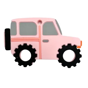 79AF9309-3AA9-4E00-97F1-02F6D38168B5.jpgv1718130217 Jouet de dentition - Jeep rose