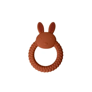 7AFDD8D8-EA8B-4186-9B2D-51C0A25FDB25.jpgv1706748118 Jouet de dentition - Anneau lapin rouille