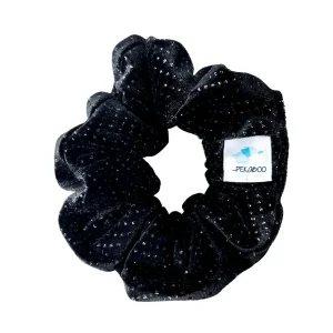 7EDB5899-673A-4201-8AB7-98731F3336E6.jpgv1701375757 Chouchou élastique pour cheveux - Velours noir brillant