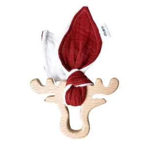 AD09F0B7-833E-4F8E-A3E0-3E90B41A6E3D.jpgv1707251205 Anneau de dentition bois oreille de lapin - Uni rouille