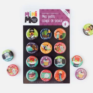 12 aimants - Mes petits coups de pouce