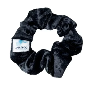 B3799B1B-9DFA-4FD7-A206-B716B5E9DD33.jpgv1701375309 Chouchou élastique pour cheveux - Velours noir moiré