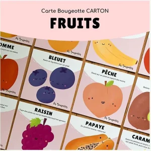 Fruits - Cartes pour apprendre et pour bouger !