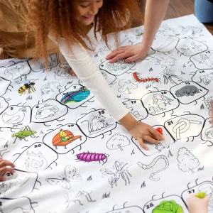 Nappe à colorier BiMoo - Conscience Phonologique - 45'' x 45''