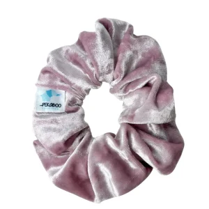 E447E044-2FB8-4F35-98F1-97BE14DD10EE.jpgv1701375421 Chouchou élastique pour cheveux - Velours moirée rose