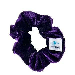 EC4B25E5-0E15-4AEE-94F6-3248454B5996.jpgv1701375382 Chouchou élastique pour cheveux - Velours mauve