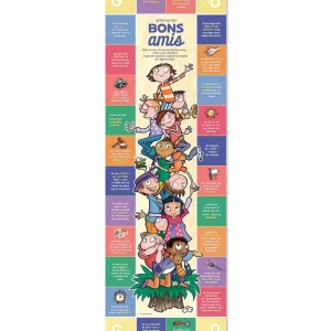 Affiche psychoéducative - Des bons amis