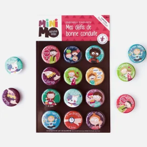 12 aimants - Mes défis de bonne conduite