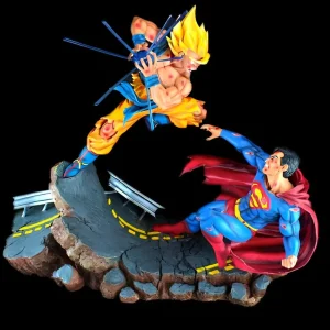 figurine-collector-goku-vs-superman-1a.jpgv1721154472 Figurine Collector Goku vs Superman