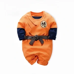 Grenouillère Enfant DBZ Goku Tenue Réaliste