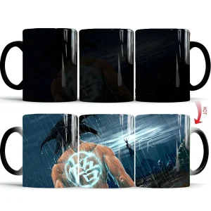 Mug Thermosensible DBS Goku vs Beerus