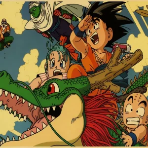 Poster Dragon Ball Z Shenron & Goku Petit
