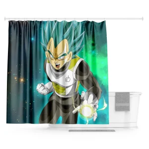 rideau-douche-dragon-ball-vegeta-god-1a.jpgv1721177860 Rideau Douche Dragon Ball Vegeta God