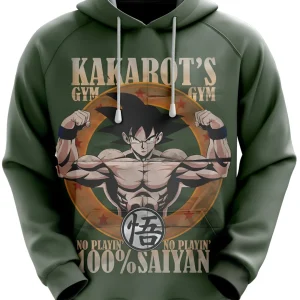 Sweat Dragon Ball Z Goku Musculation