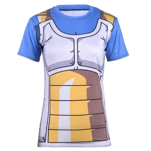 T-Shirt Compression DBZ Vegeta