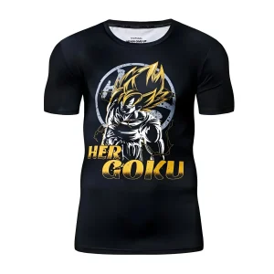 T-Shirt Compression Her Goku