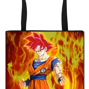 Tote Bag Dragon Ball avec Goku Super Saiyan God